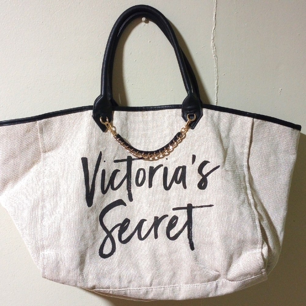VICTORIA'S SECRET CANVAS Tote Bag